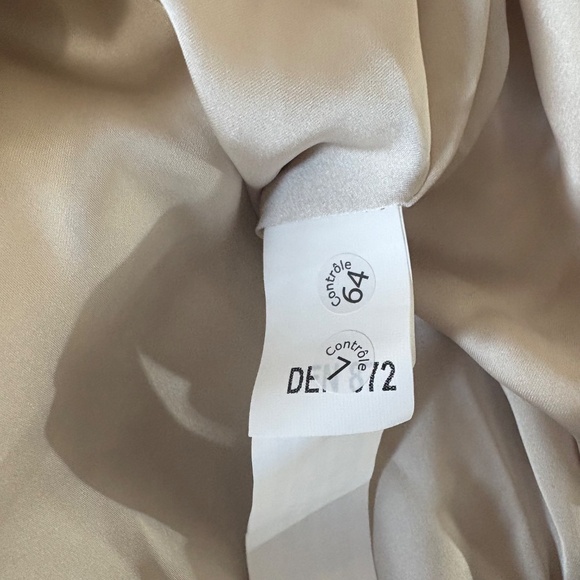 ZARA NEW WOMAN SEQUIN BOMBER JACKET CREAM Size L - Picture 13 of 16